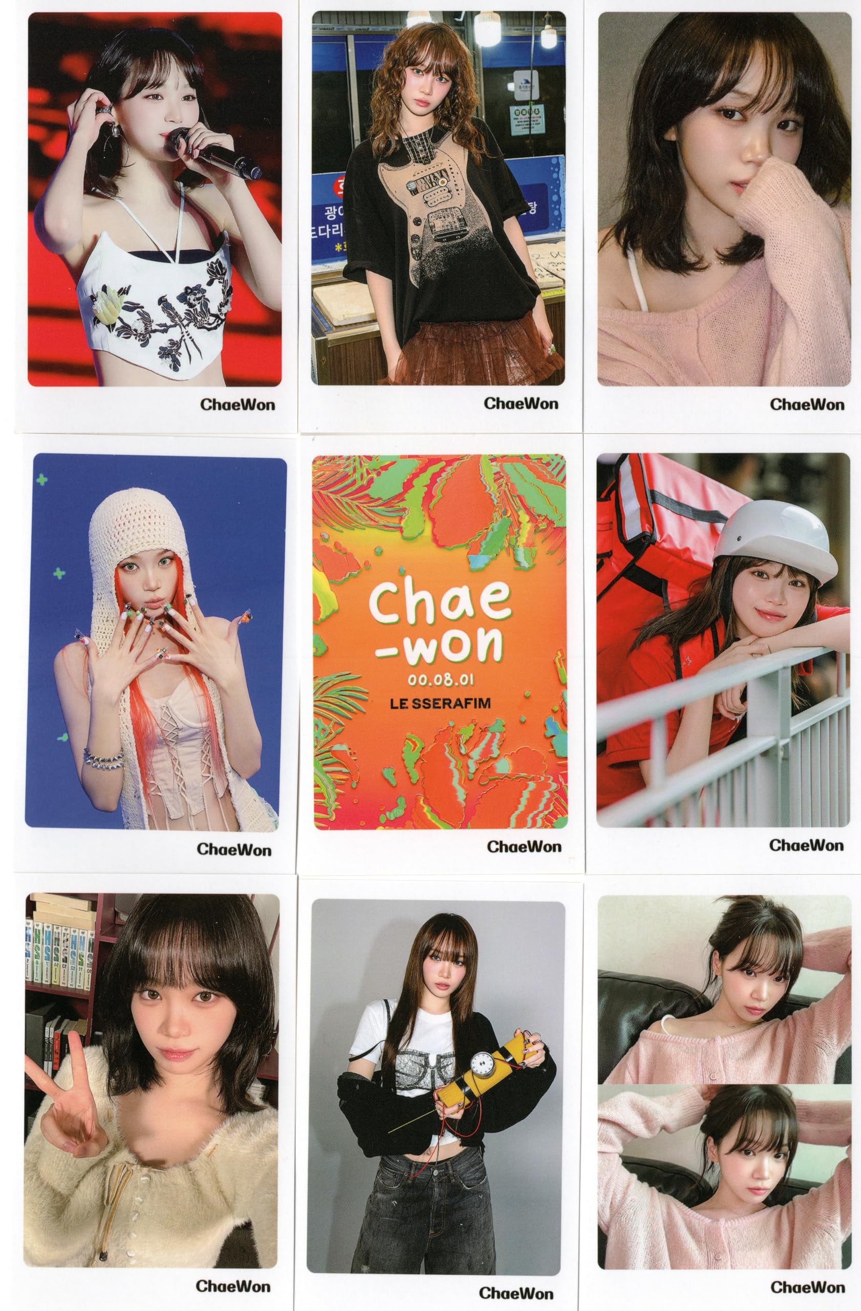 Amazon.co.jp: ルセラフィ チェウォン グッズ フォトメッセージカード